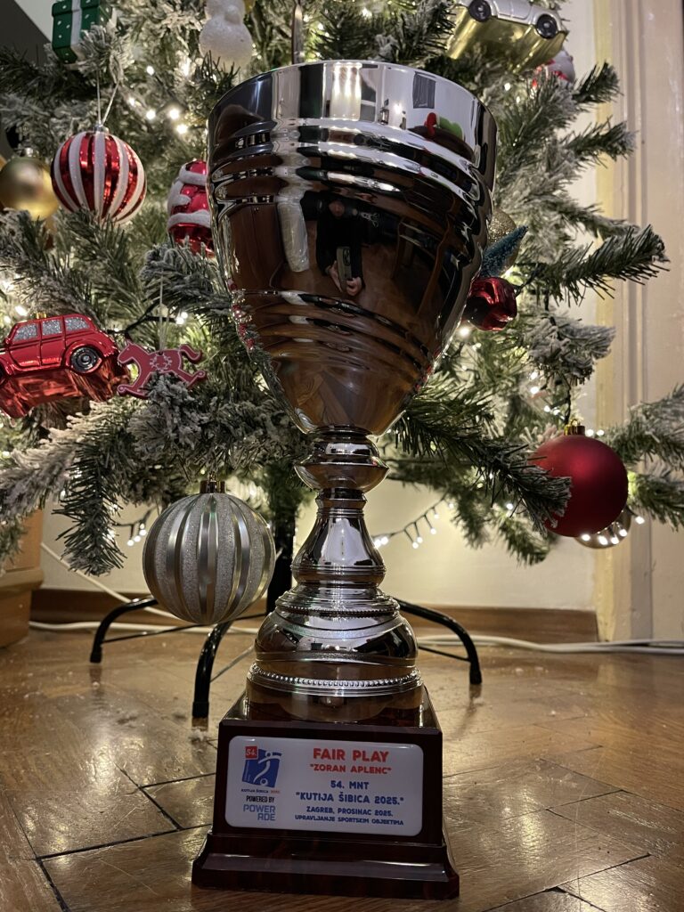 Osvajanje trofeja za "Fair Play" momčad na "Kutiji šibica 2025"